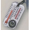 Therm-O-Compass Zipper Pull/Key Ring